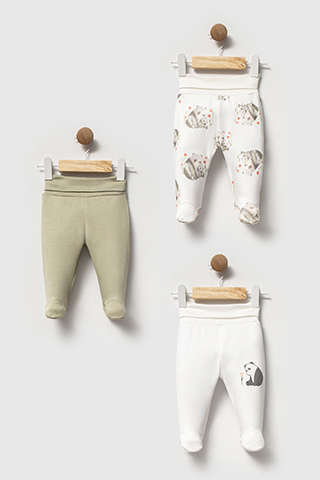 Panda Theme 3'lü Patikli Alt